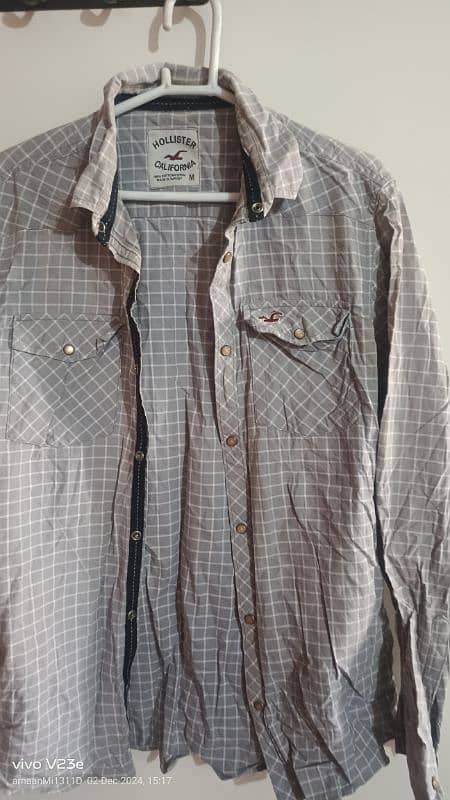 branded shirt colar size 15.5 to 16.5 9