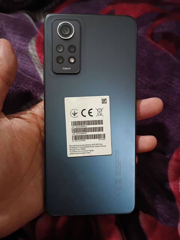 Redmi note 12 pro 8 + 8gb and 256gb with box and charger 7