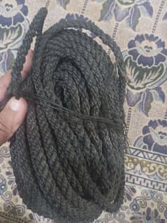 strong nylon rope black colour