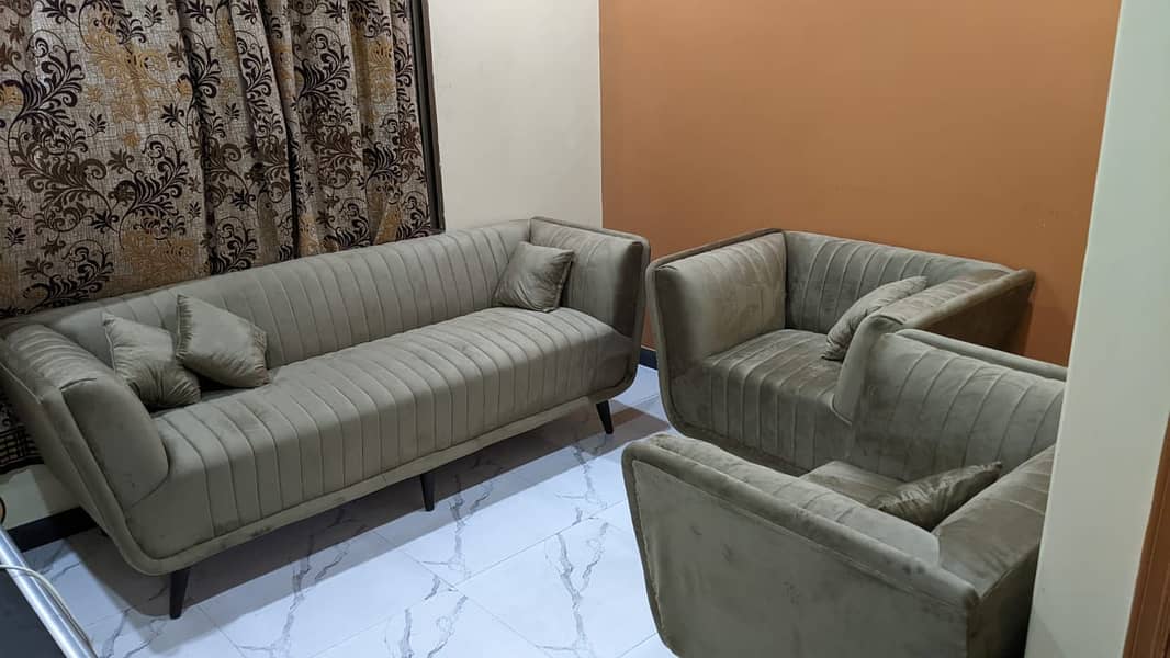 Turkish style 5 seater (3+1+1) sofa set 0