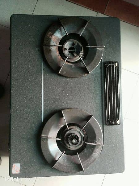 2 Burner  chulla with oven LPG 1