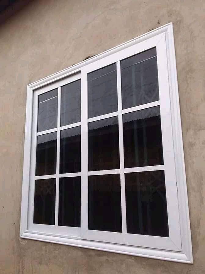 Aluminium windows, Glass works, Glass Doors, Doors, upvc windows 2