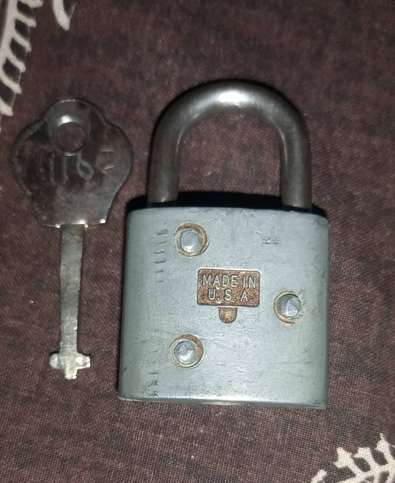 VINTAGE SLAYMAKER RESTLESS LOCK MADE IN USA 1950s 1