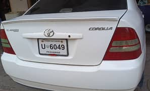 Toyota Corolla Assista 2001