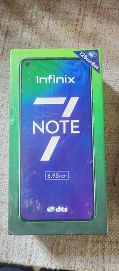 infinix note7.6/128