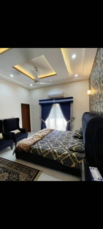 Furnished 10 Marla House For Rent in Bahria Town Lahore 1