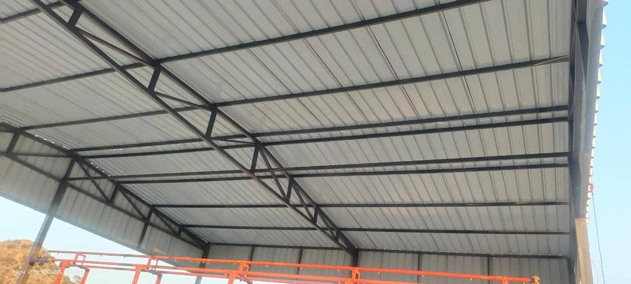 Sheds, dairy sheds, industrial steel structure 5