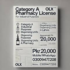 Pharmacist A Category Available