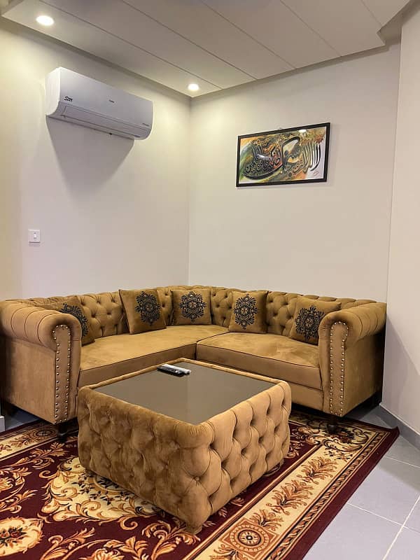 2 Bed Luxury Furnished Apartment. Available For Rent In Zarkon Heights G-15 Islamabad. 1