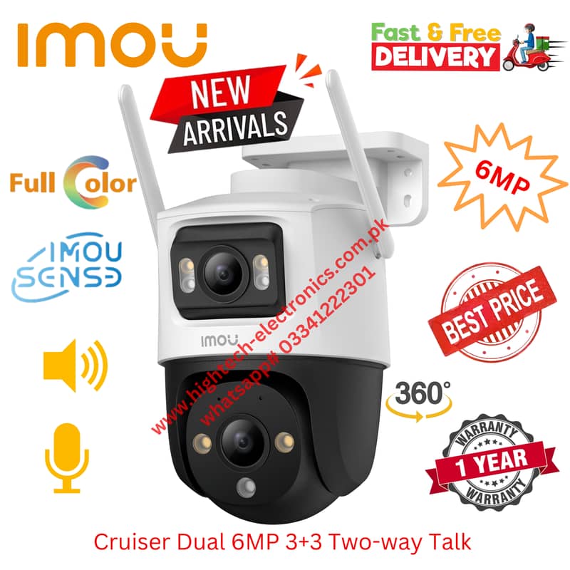 IMOU WiFi IP Cameras with one year warranty 3