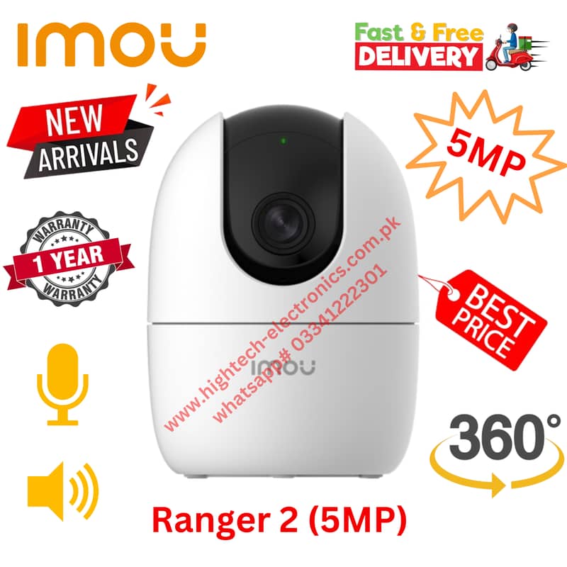 IMOU WiFi IP Cameras with one year warranty 4