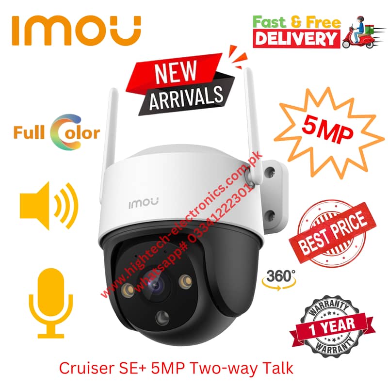 IMOU WiFi IP Cameras with one year warranty 8