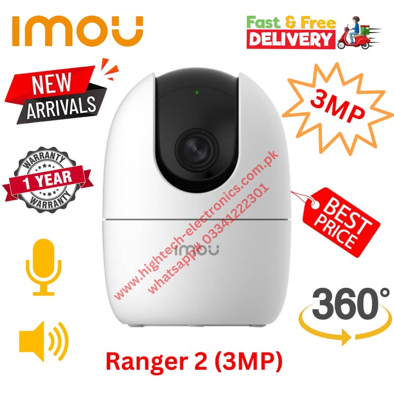 IMOU WiFi IP Cameras with one year warranty 9