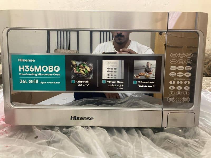 Hisense Freestanding microwave oven 36 Litter Grill 2