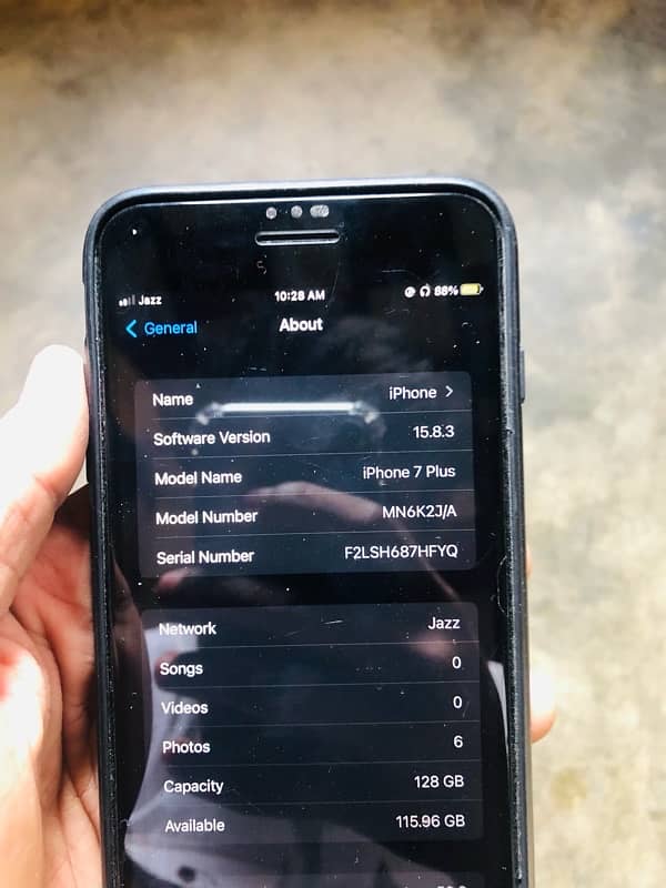 IPHONE 7 Plus  0309/4027/280 Exchange possible with Samsung/iPhone x 0