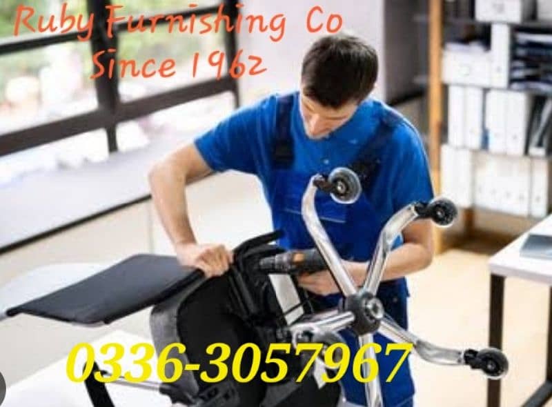 OFFICE CHAIR REPAIR IN KARACHI - PARTS EXCHANGE SERVICE AVAILABLE 12