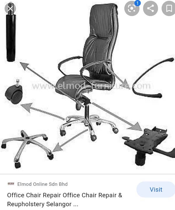 OFFICE CHAIR REPAIR IN KARACHI - PARTS EXCHANGE SERVICE AVAILABLE 17