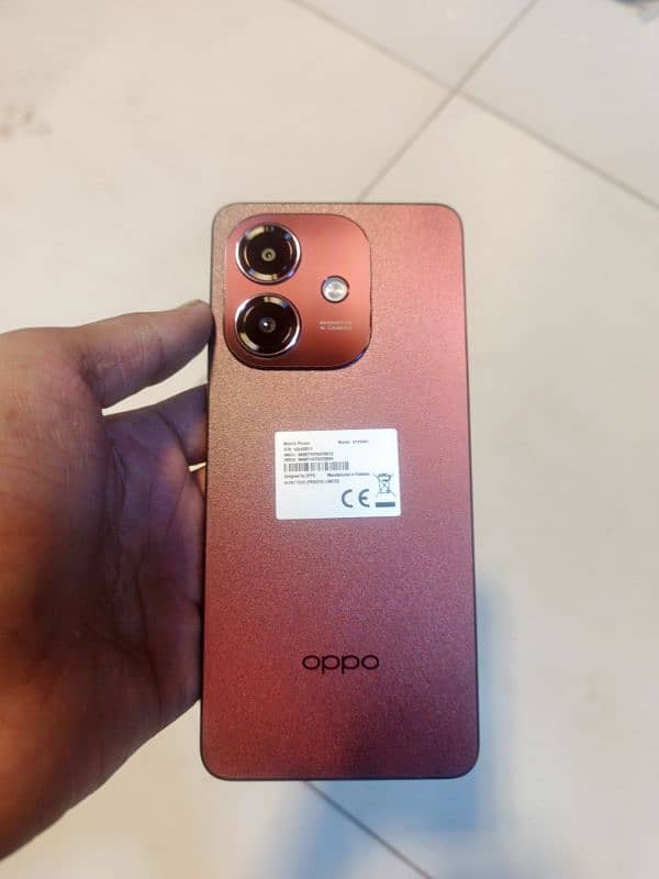 Oppo A3x 2 month use huwa koi msla ni all ok set ha 0