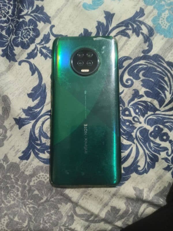 urgent sale infinix not7 6gb 128gb 5