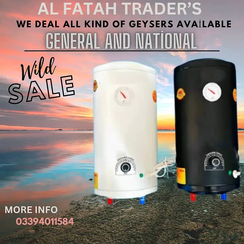 National Geysers / Water Heaters / Electric Geysers 3