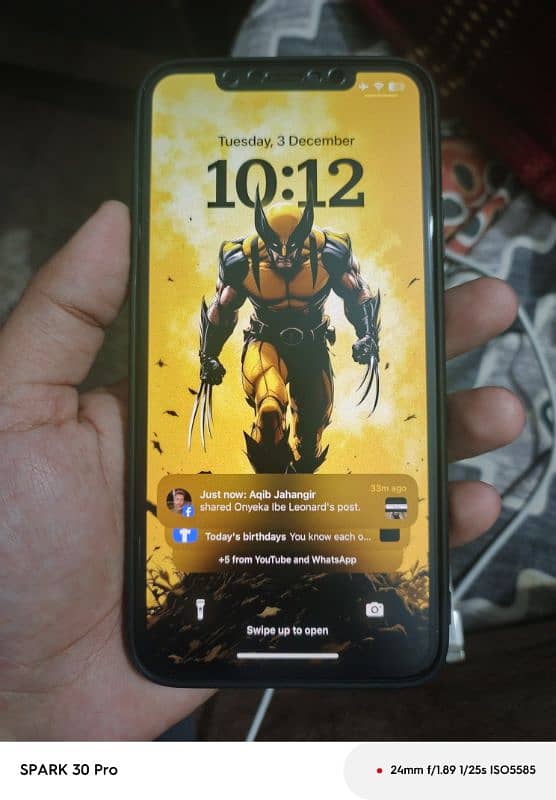 iphone 11 pro max 64gb 8/10 non pta all genuine 0