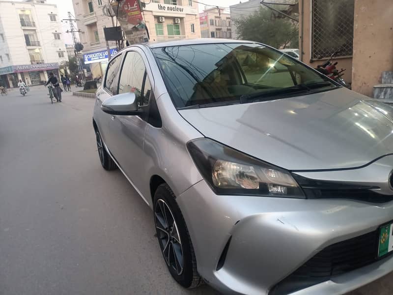 Toyota Vitz Model 2014 Reg 2018(Spider Shape)Automatic 1