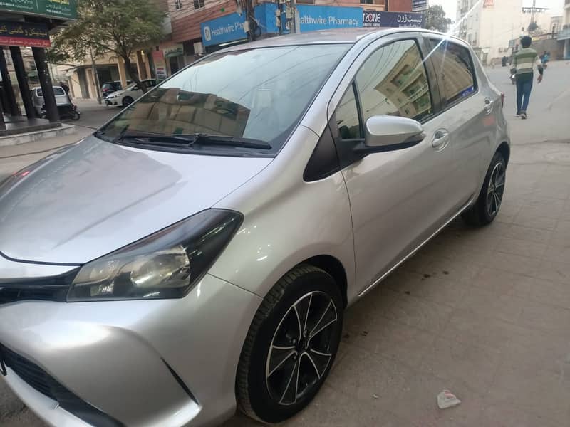 Toyota Vitz Model 2014 Reg 2018(Spider Shape)Automatic 2