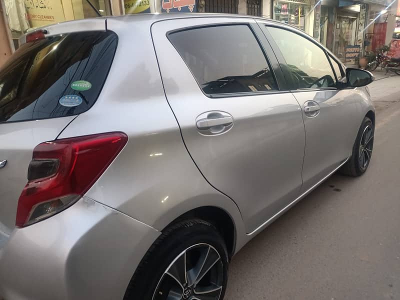 Toyota Vitz Model 2014 Reg 2018(Spider Shape)Automatic 9