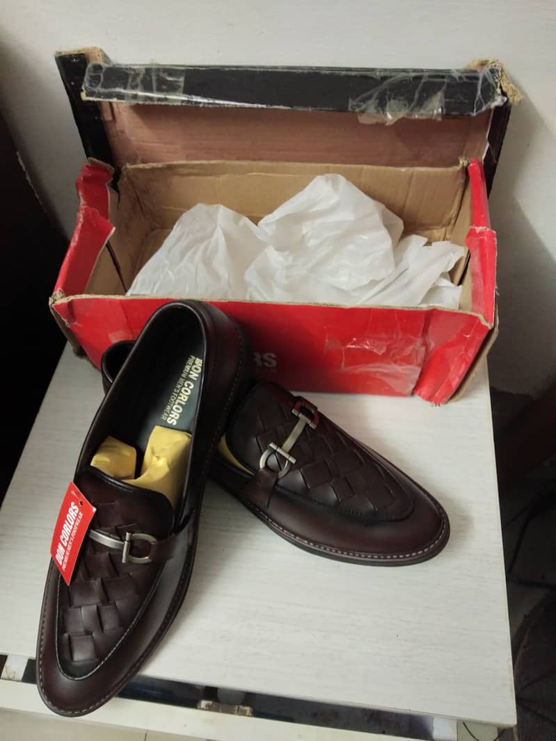 LEATHER SHOES FOR MEN (NEW) READ FULL AD 1