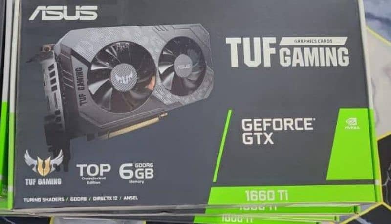 Asus Tuf Gaming GeForce GTX 1660 TI 0