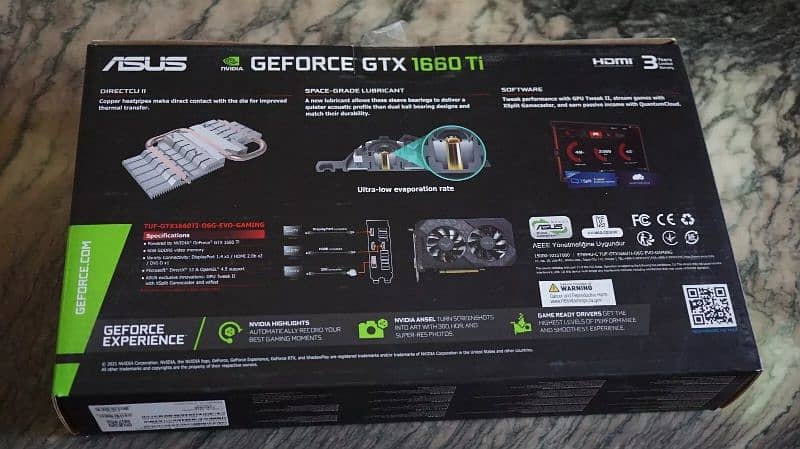 Asus Tuf Gaming GeForce GTX 1660 TI 4