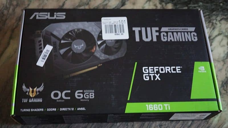 Asus Tuf Gaming GeForce GTX 1660 TI 5