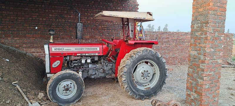 MF 260 Tractor 2018 Model Lush Condition 1