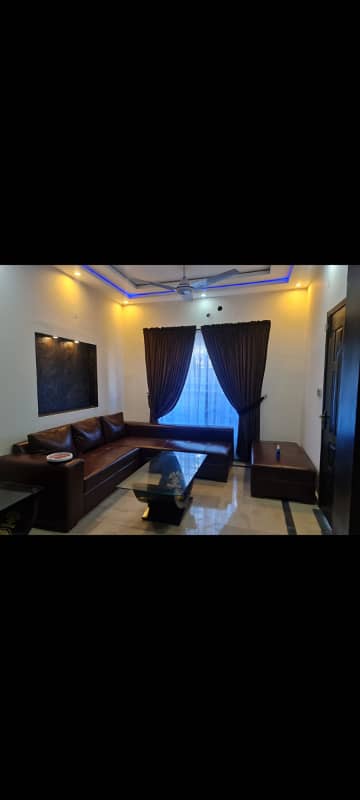 Furnished 5 marla House Upper Portion For Rent in Bahria Town Lahore 0