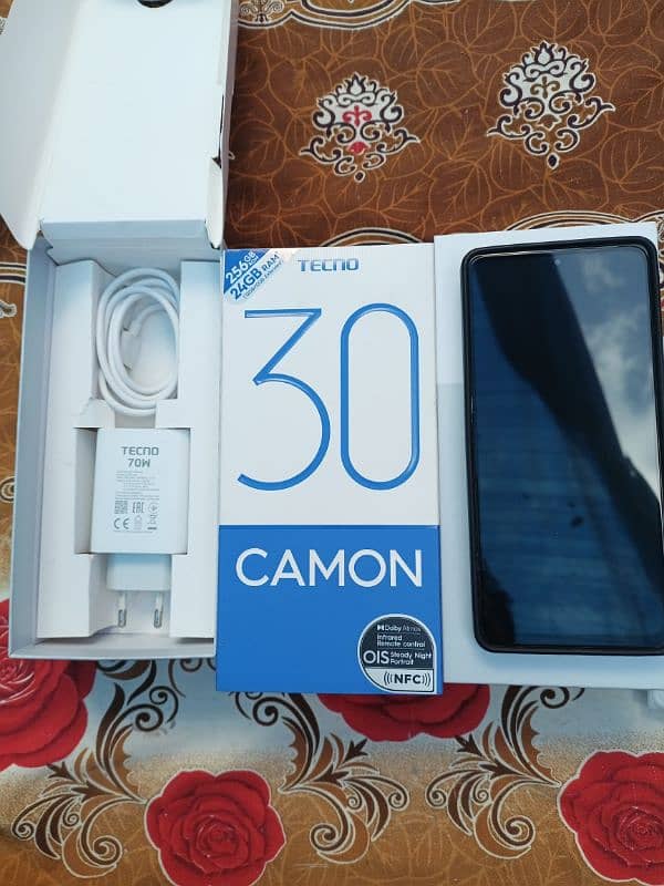 Tecno camon 30 24GB RAM 256GB ROM 0