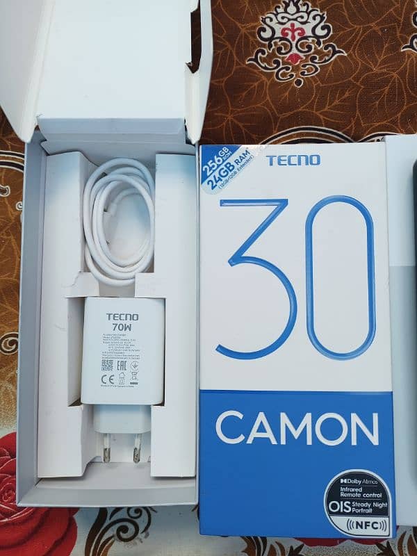 Tecno camon 30 24GB RAM 256GB ROM 1