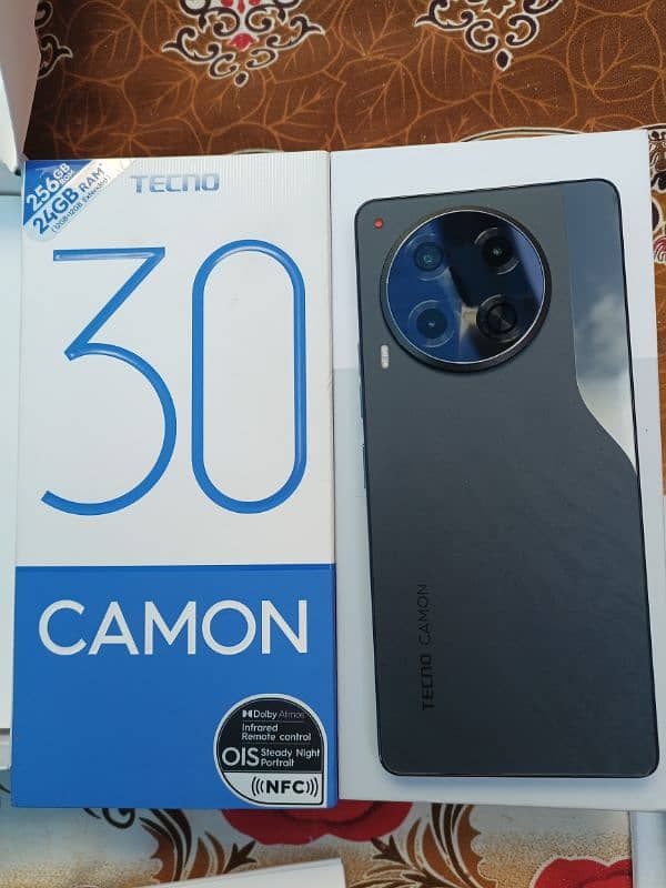 Tecno camon 30 24GB RAM 256GB ROM 3