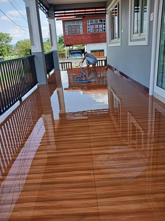 Wooden Floor - Vinyl Floor - Wallpaper - Blinds - Fluted Panel - Gras 15