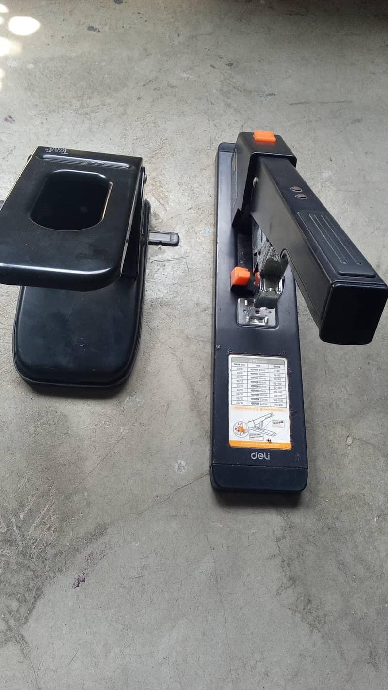 Big Size Stapler & Big Size Whole Punch Machines 1