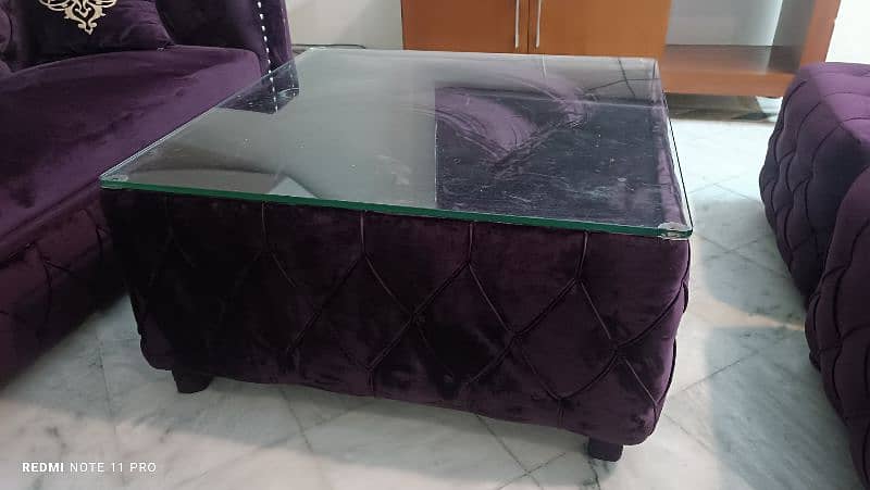 7 seater sofa with center table 1