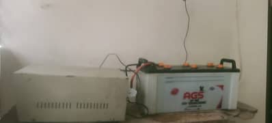 UPS + AGS Battery 1000Watt For Sale A1 Working