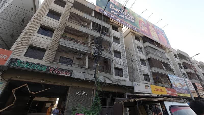 Flat for Sale In Gulshan e Iqbal Block 10A Saima Classic 1