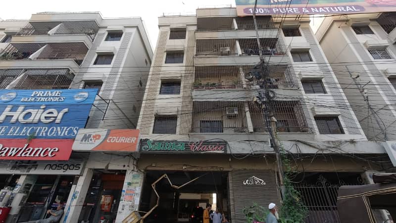 Flat for Sale In Gulshan e Iqbal Block 10A Saima Classic 25