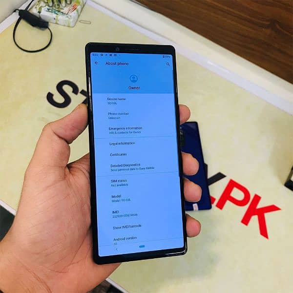 Most popular Gaming phone SnapDragon 855 high performance Sony Xperia1 6