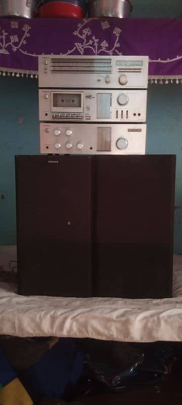 Sony TA-333 sound system original condition 220v 1