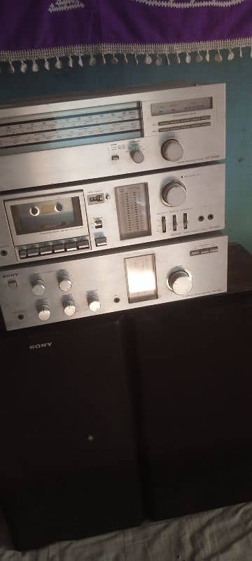 Sony TA-333 sound system original condition 220v 4