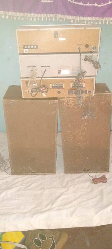 Sony TA-333 sound system original condition 220v 7