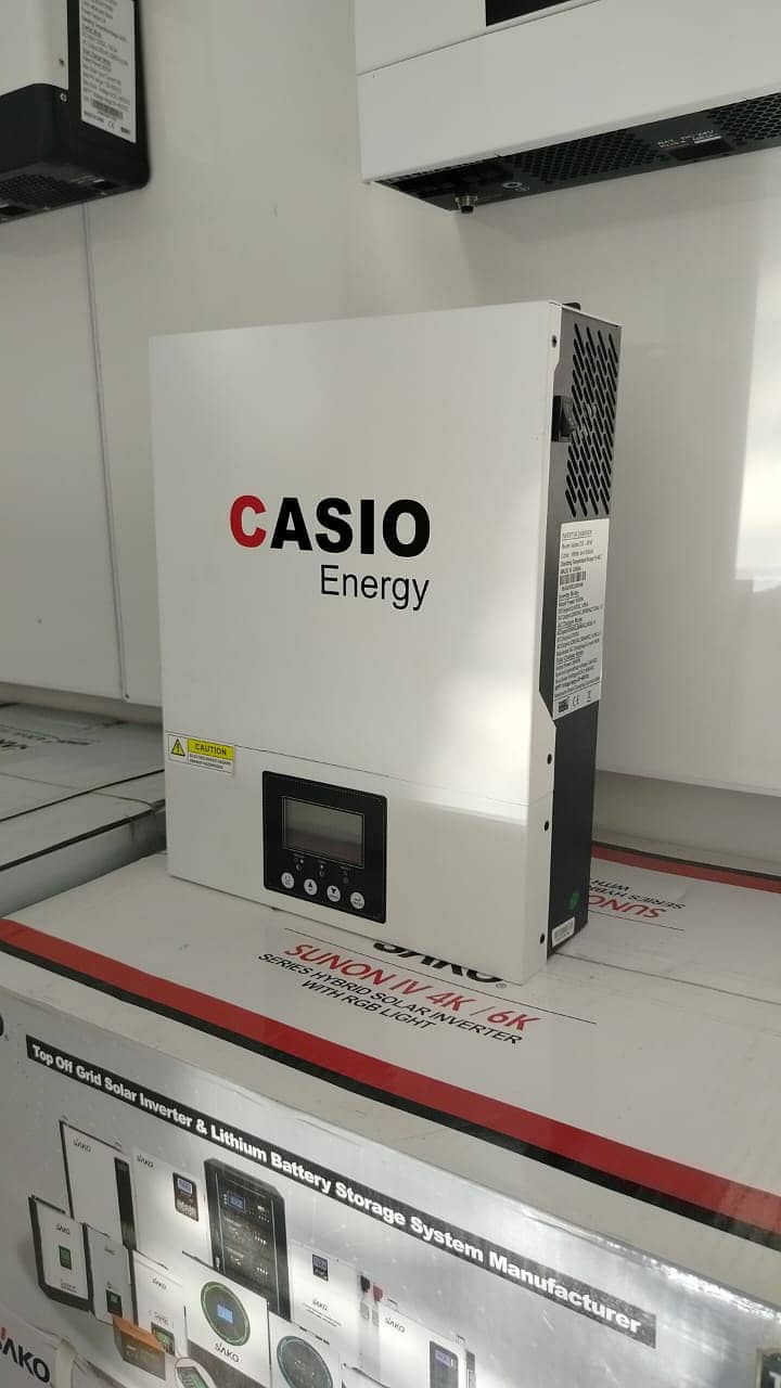 Solar installation | Solar inverters | CASIO 1