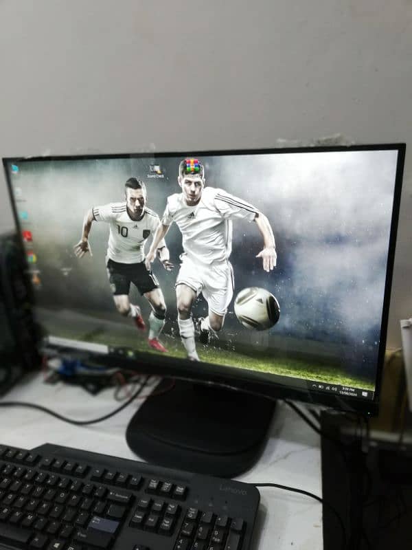 Lenovo Thinkvision 24" Borderless IPS LED Monitor (A+Fresh UAE Import) 2