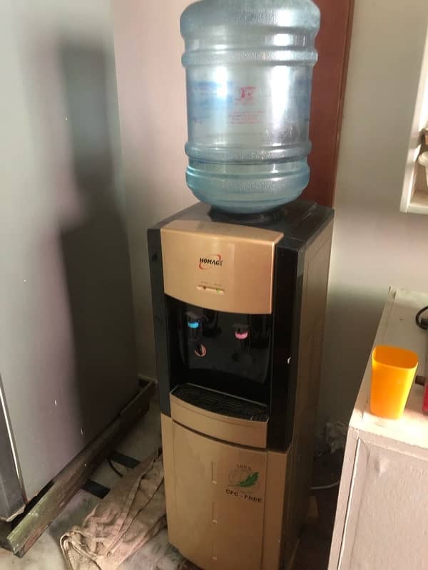 refrigerator and water cooler 1